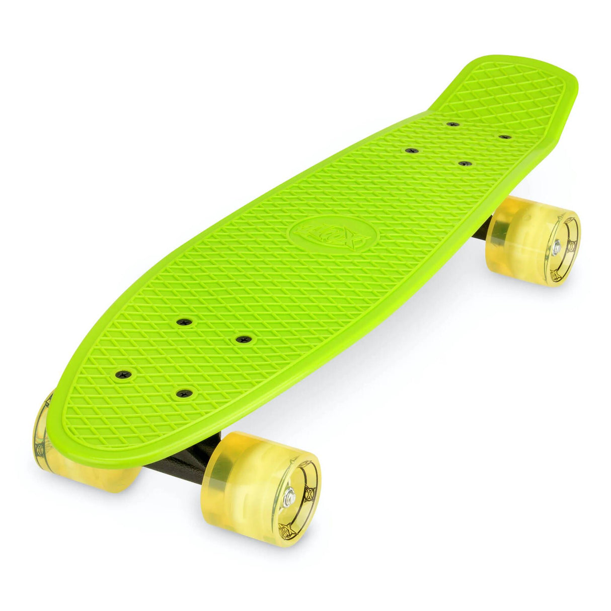 Xootz PP LED Complete Cruiser Skateboard 22'' - Green