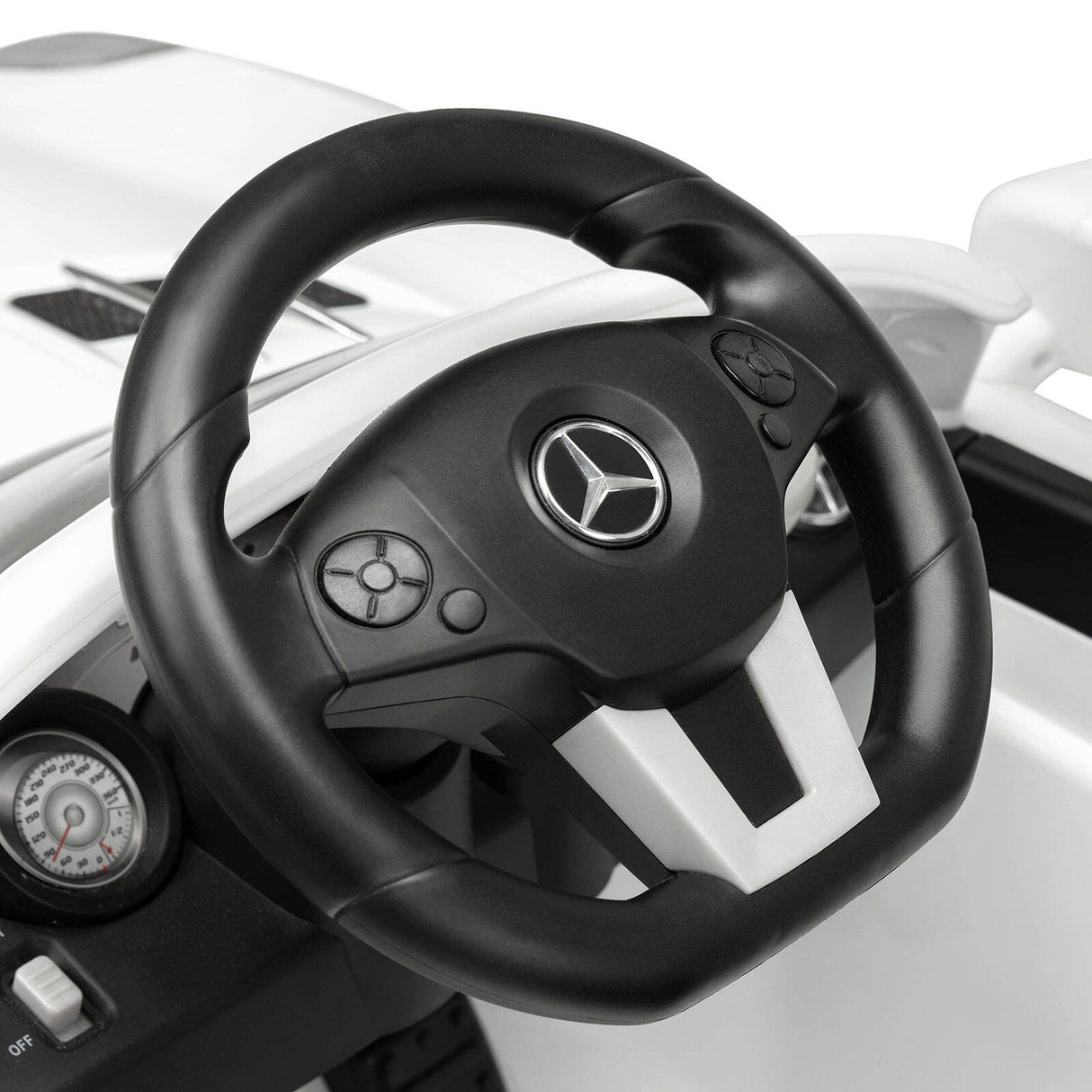 Xootz Mercedes SLS AMG Electric Ride On - White