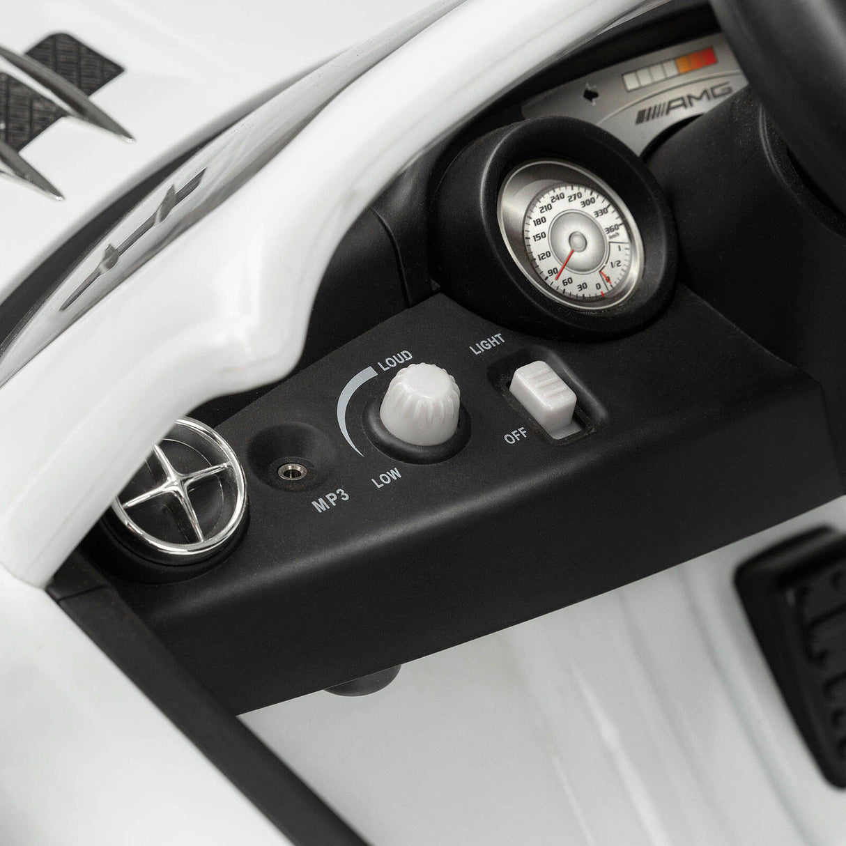 Xootz Mercedes SLS AMG Electric Ride On - White