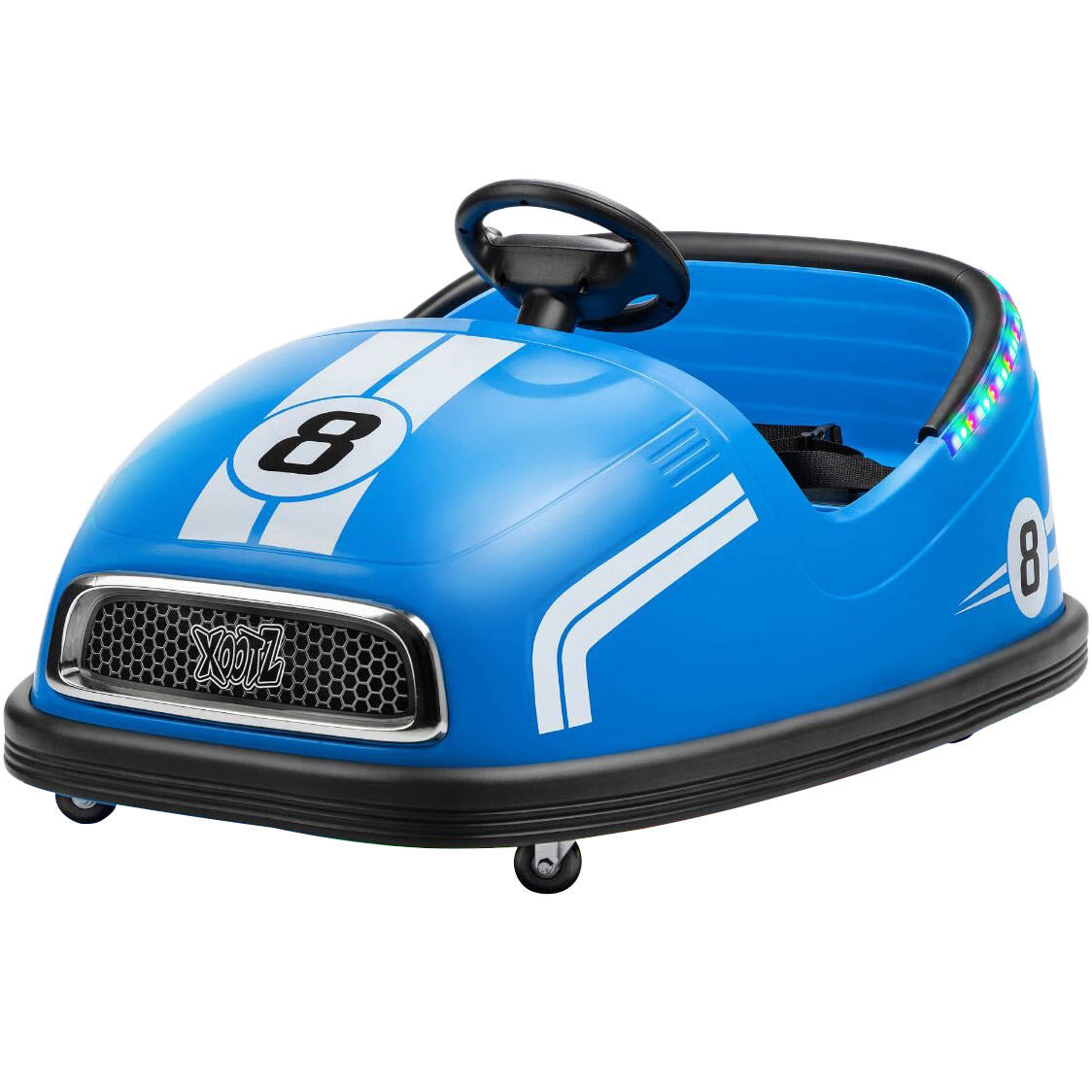 Xootz Big Bumper Electric Ride-On Bumper Car - Blue