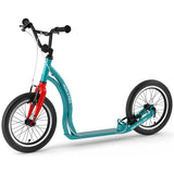 Yedoo Frida & Fred Commuter Scooter - Turquoise/Red