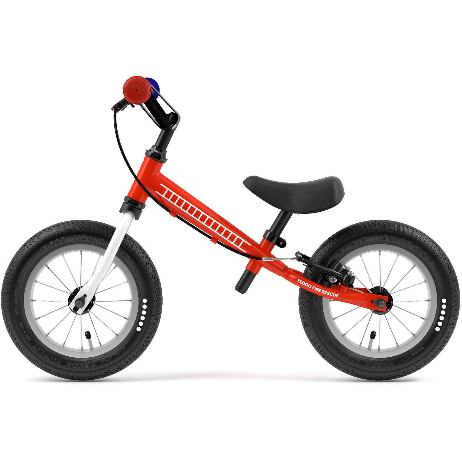 Yedoo Fire Rescue Balance Bike - Red/Black