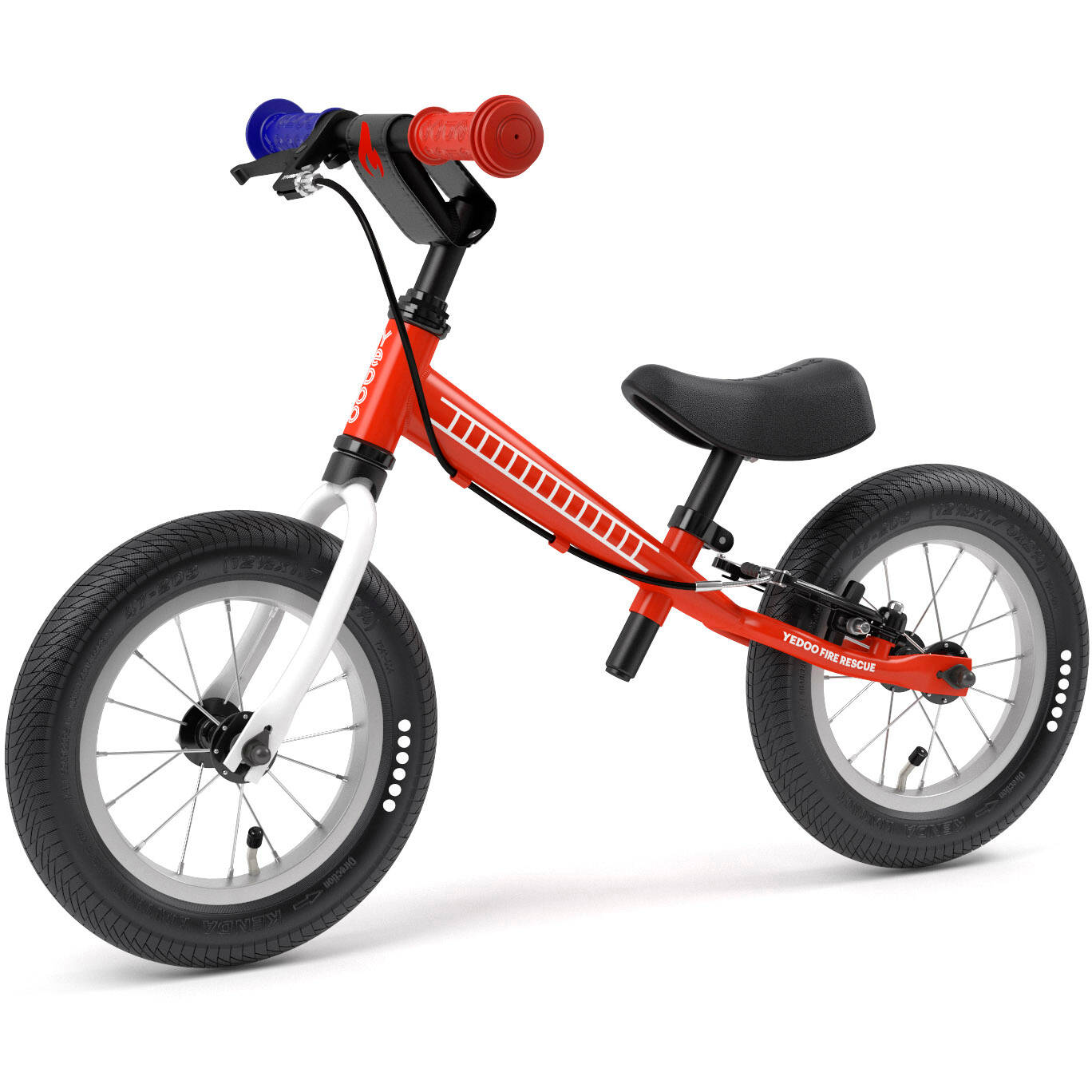 Yedoo Fire Rescue Balance Bike - Red/Black