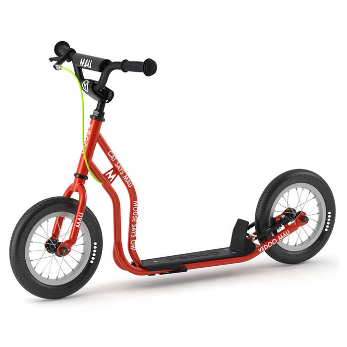 Yedoo Mau New Commuter Scooter - Red