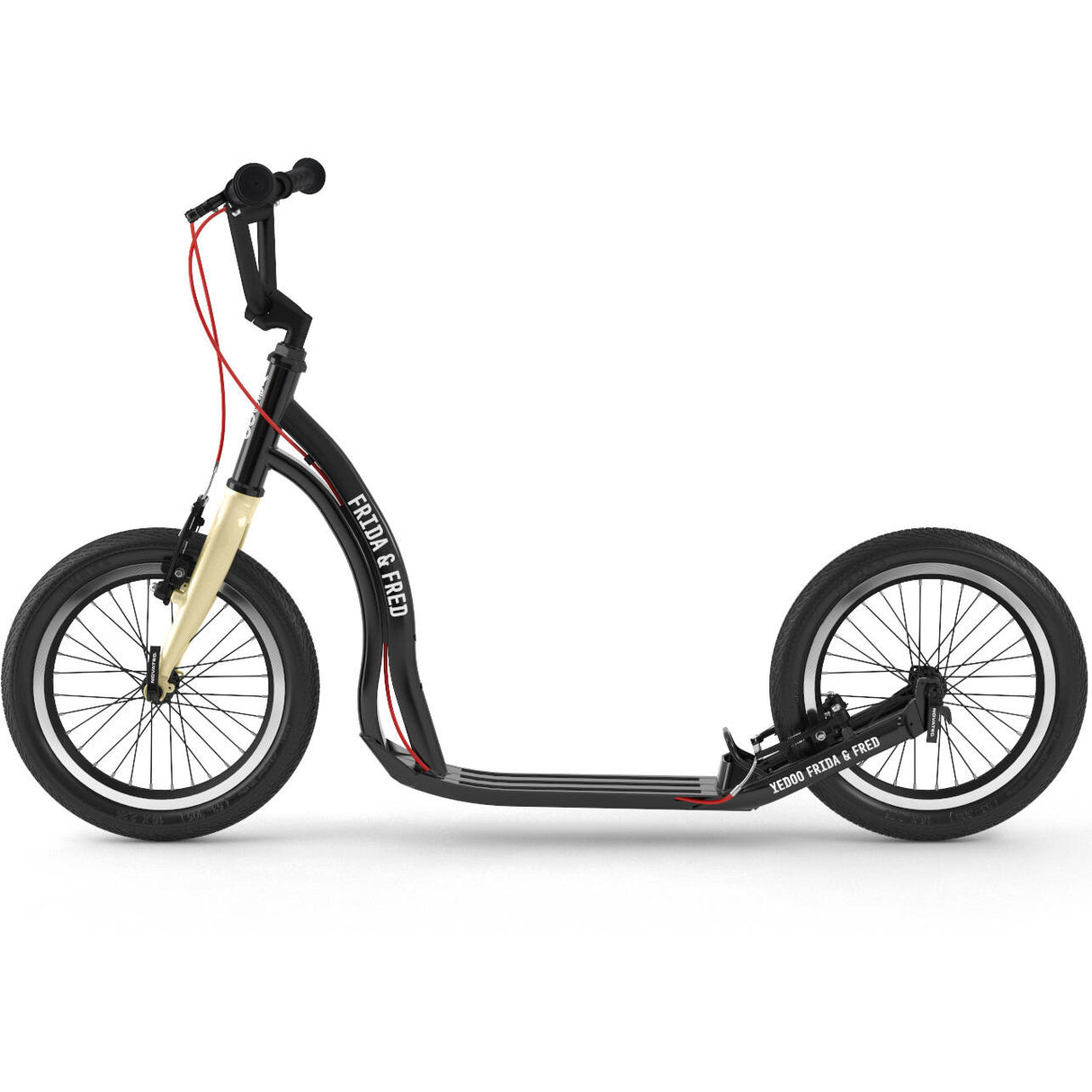 Yedoo Frida and Fred Commuter Scooter - Black