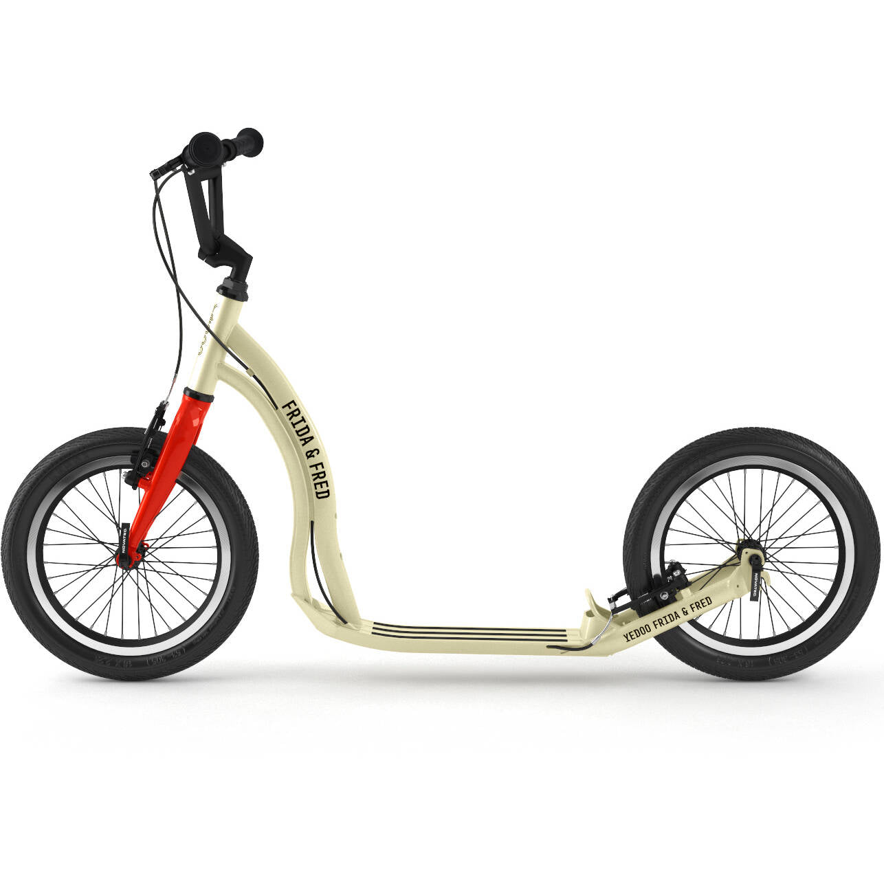 Yedoo Frida and Fred Commuter Scooter - Cream