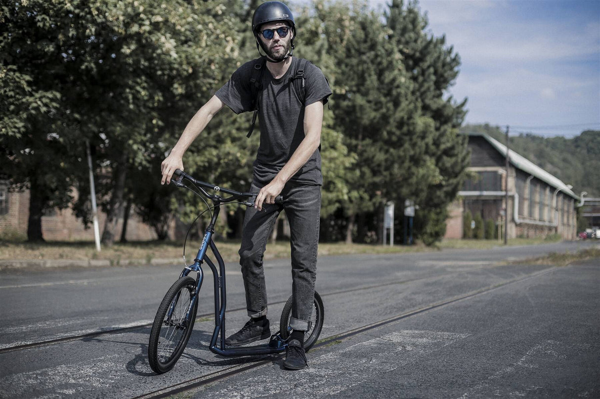 Yedoo Steel 2016 Commuter Scooter - Blue