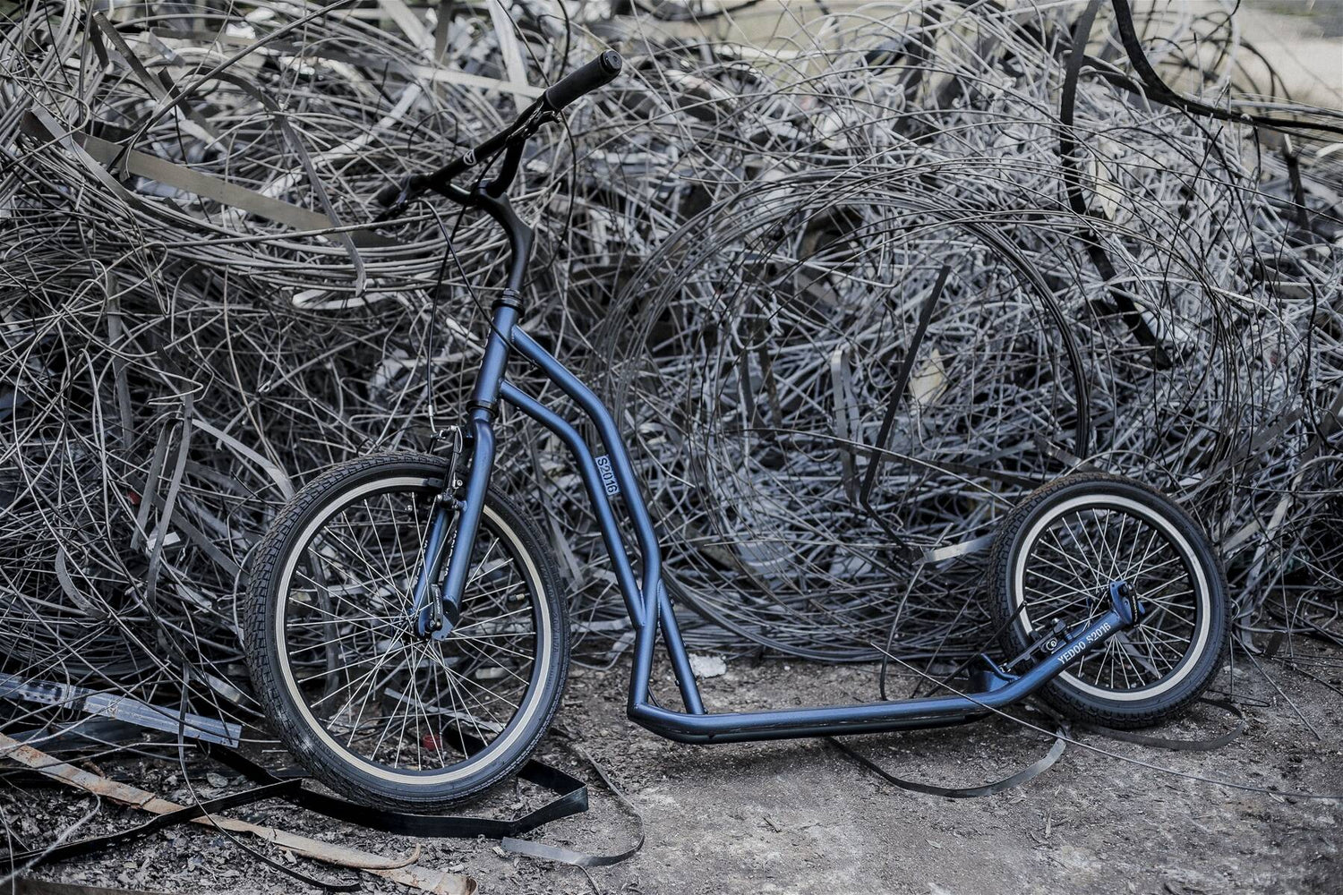 Yedoo Steel 2016 Commuter Scooter - Blue