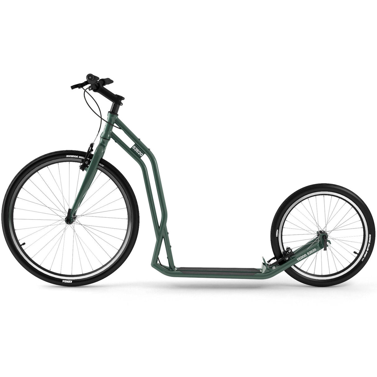 Yedoo Steel 26/20 Commuter Scooter - Green