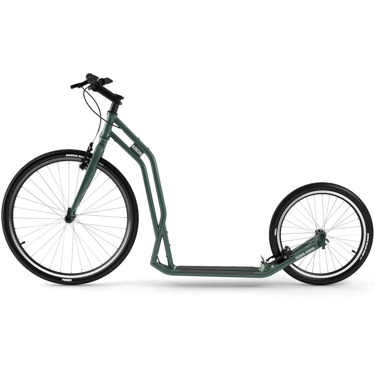 Yedoo Steel 26/20 Commuter Scooter - Green