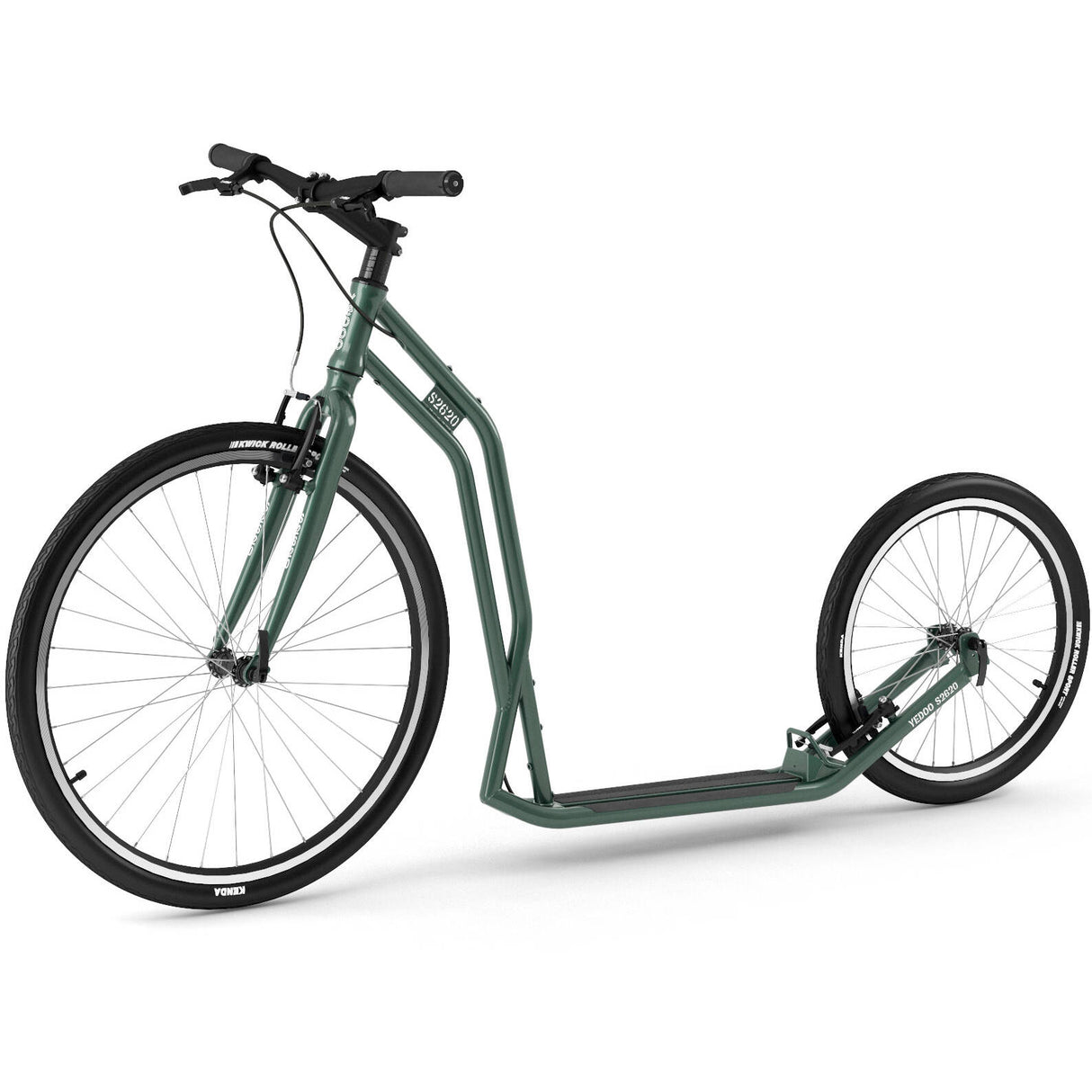Yedoo Steel 26/20 Commuter Scooter - Green