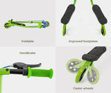 Yvolution Y Fliker A1 Air Scooter - Refresh Green/Blue