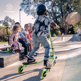 Yvolution Y Fliker A1 Air Scooter - Refresh Green/Blue