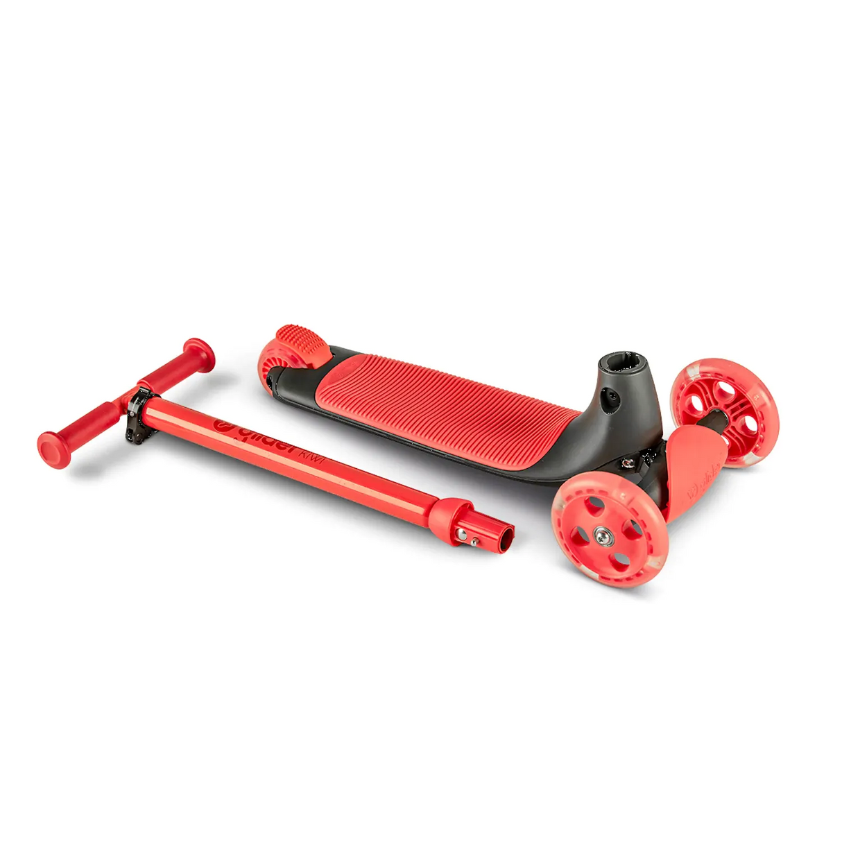 Yvolution Y Glider Kiwi Complete Scooter - Red