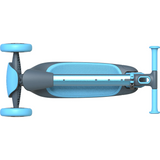 Yvolution Y Glider Nua Complete Scooter - Blue