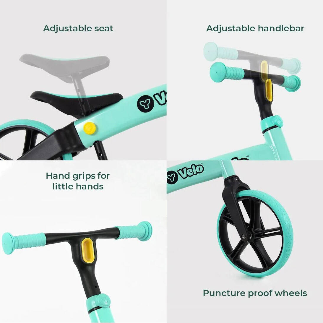 Y-Volution Y Velo Balance Bike - Refresh Green