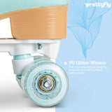 Yvolution PrettyFly Adjustable Roller Skates - Blue (UK 3 - UK 6)