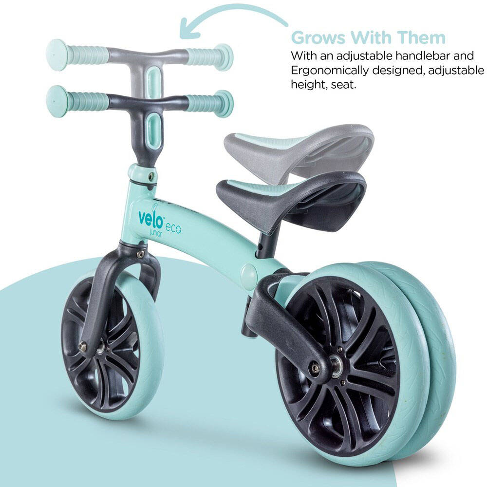 Yvolution Velo Junior Eco Balance Bike - Blue