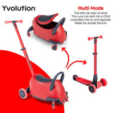 Yvolution Y Glider Luna 5-in-1 Scooter - Red
