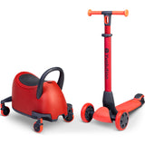 Yvolution Y Glider Luna 5-in-1 Scooter - Red