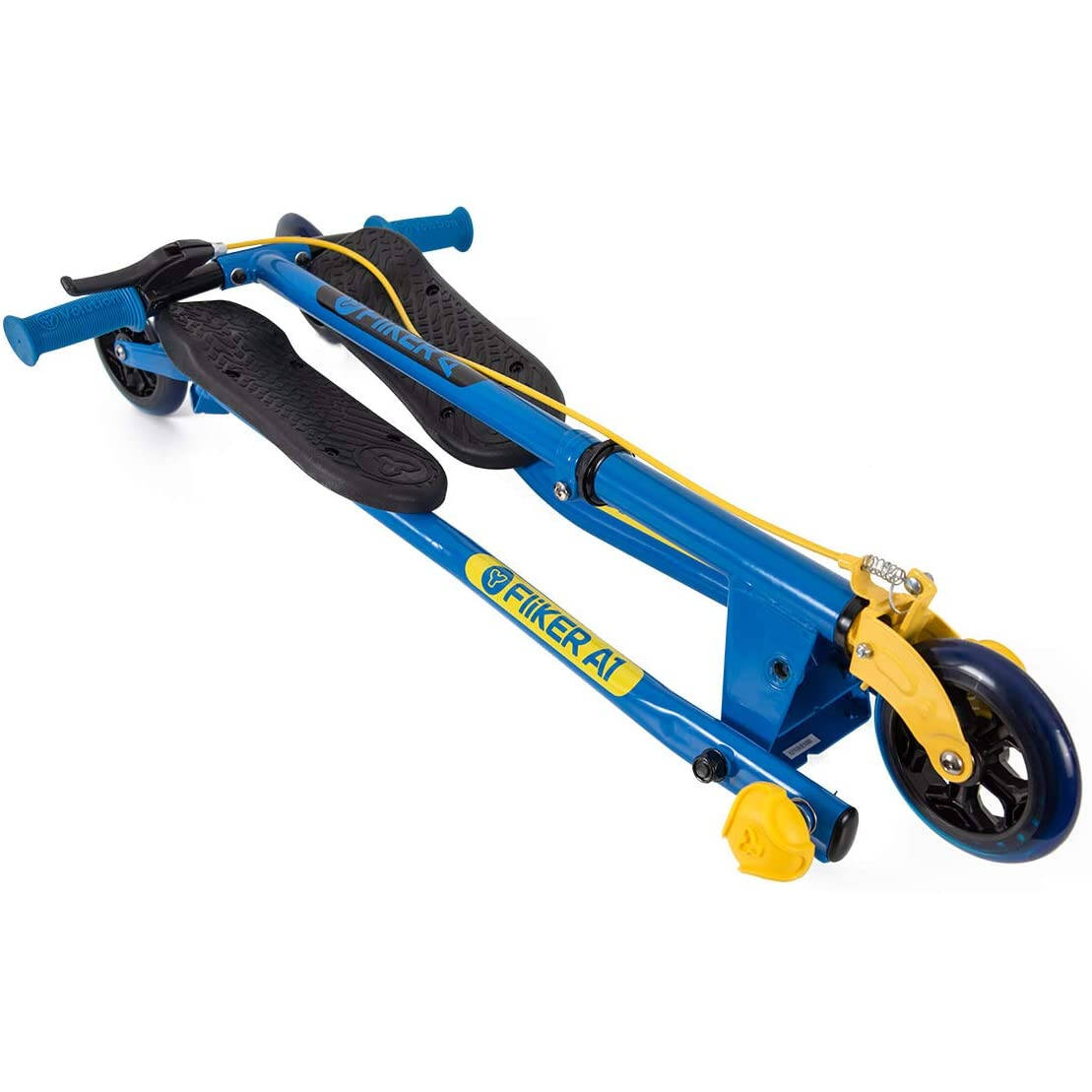 Yvolution Y Fliker A1 Air Scooter - Blue/Yellow