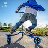 Yvolution Y Fliker A1 Air Scooter - Blue/Yellow