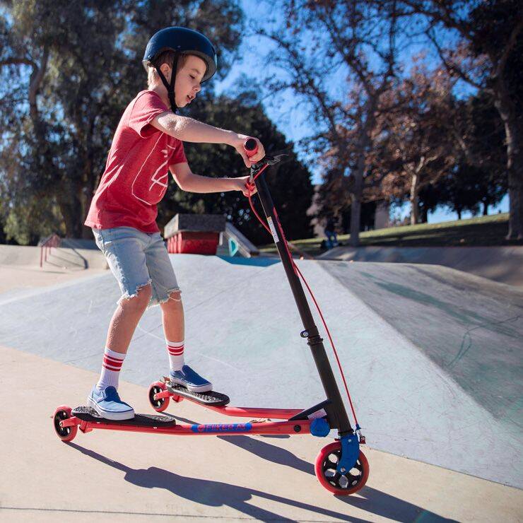 Yvolution Y Fliker A3 Air Scooter - Red/Blue