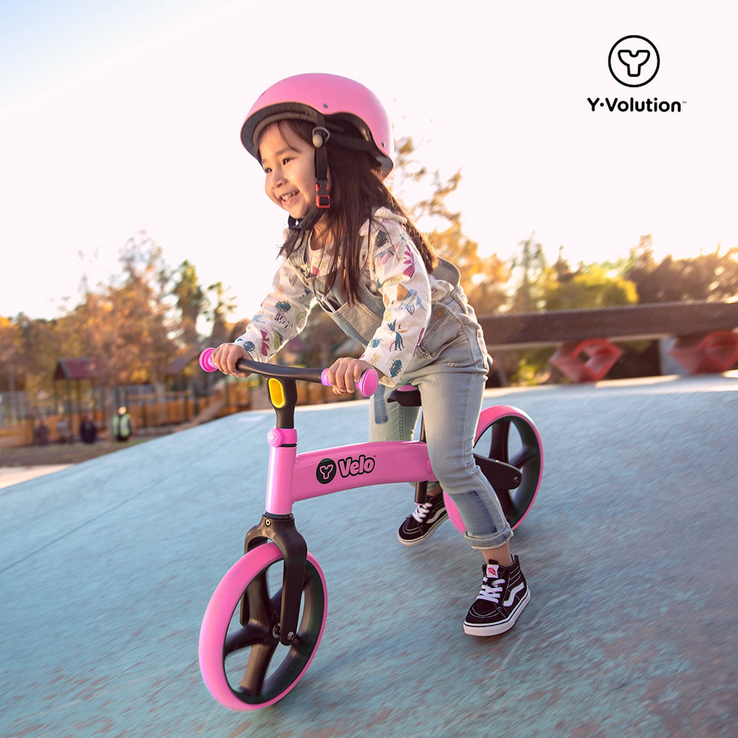 Y-Volution YVelo Balance Bike - Refresh Pink