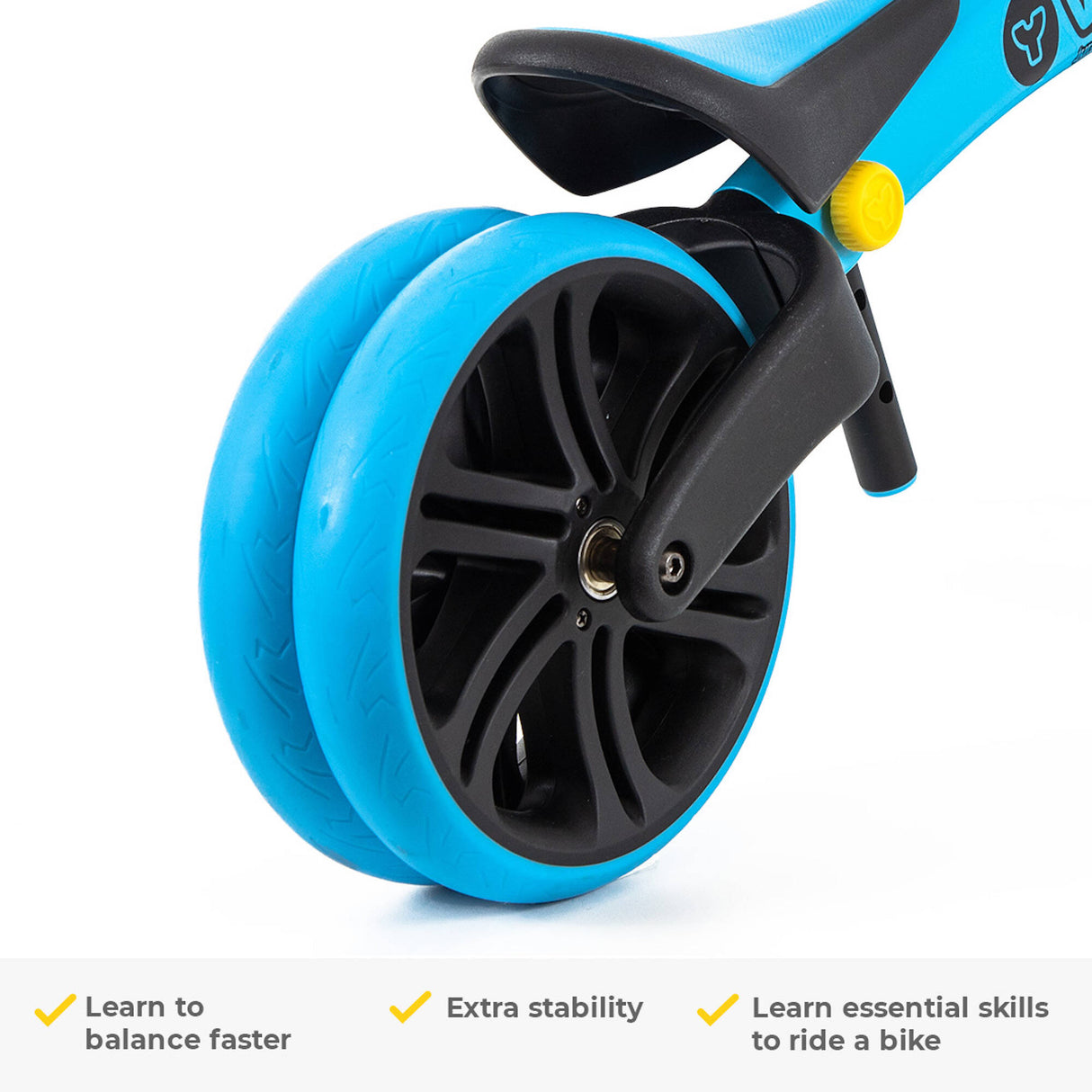 Y-Volution YVelo Junior Balance Bike - Refresh Blue
