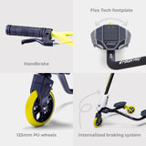 Yvolution Y Fliker Pro Scooter - White/Yellow