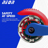 Yvolution Neon Bolt Glider - Blue/Red
