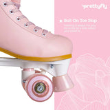 Yvolution Prettyfly Adjustable Roller Skates - Pink (UK 3 - UK 6)