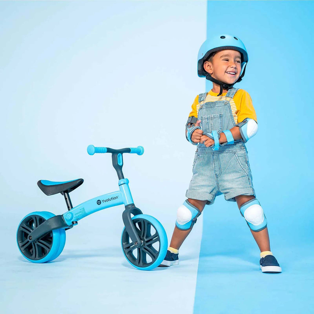 Y Volution Velo Junior Balance Bike - Blue