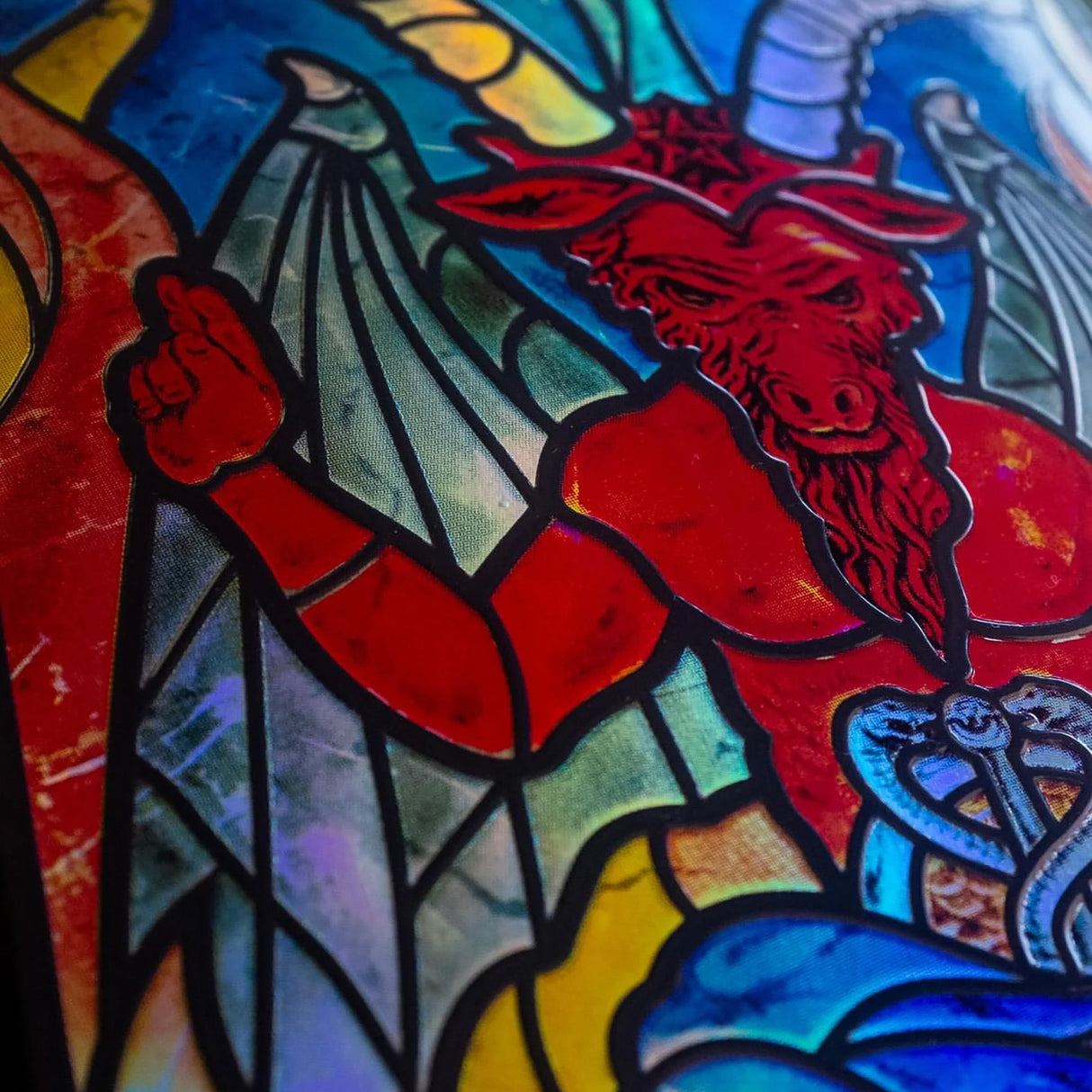 Zero Stained Glass Skateboard Deck - Burman 8.5"