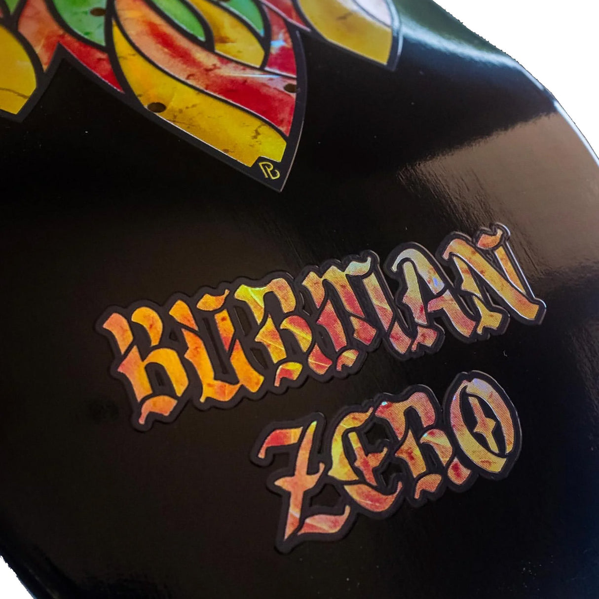 Zero Stained Glass Skateboard Deck - Burleigh 8.5"