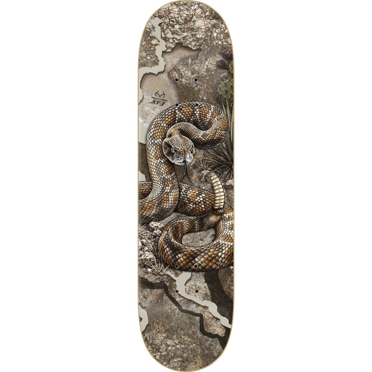 Zero X Realtree Skateboard Deck - Diamondback - Burleigh 8.5"