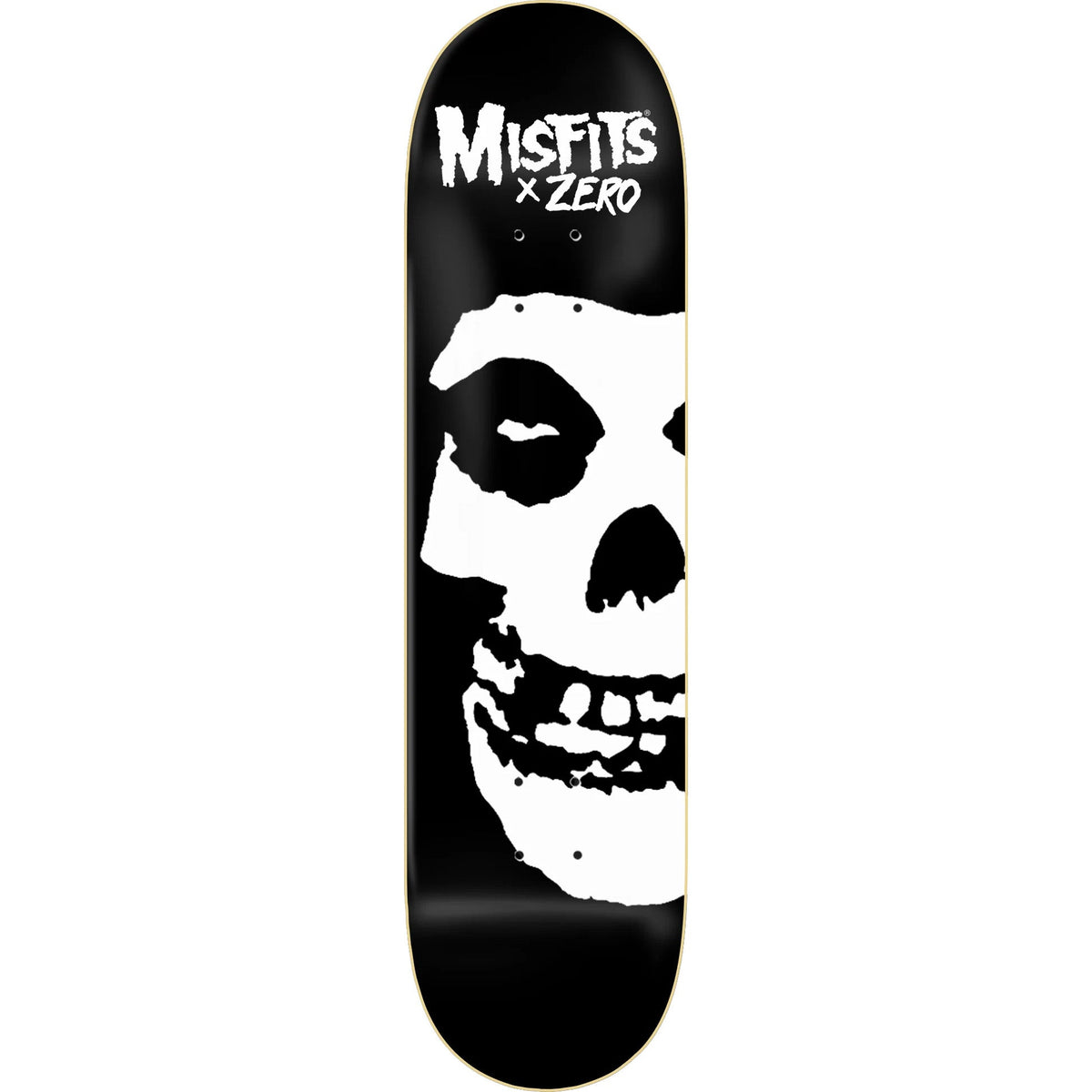 Zero x Misfits Skateboard Deck - Fiend Skull 8.25"