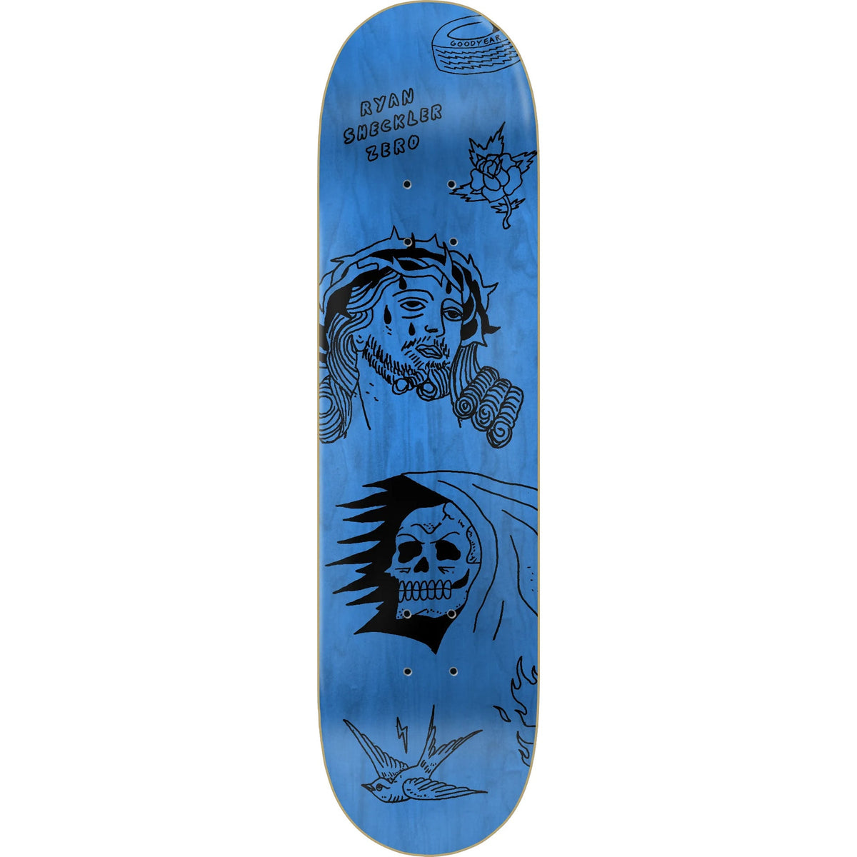 Zero Skateboard Deck - Suffer - Sheckler 8.5"