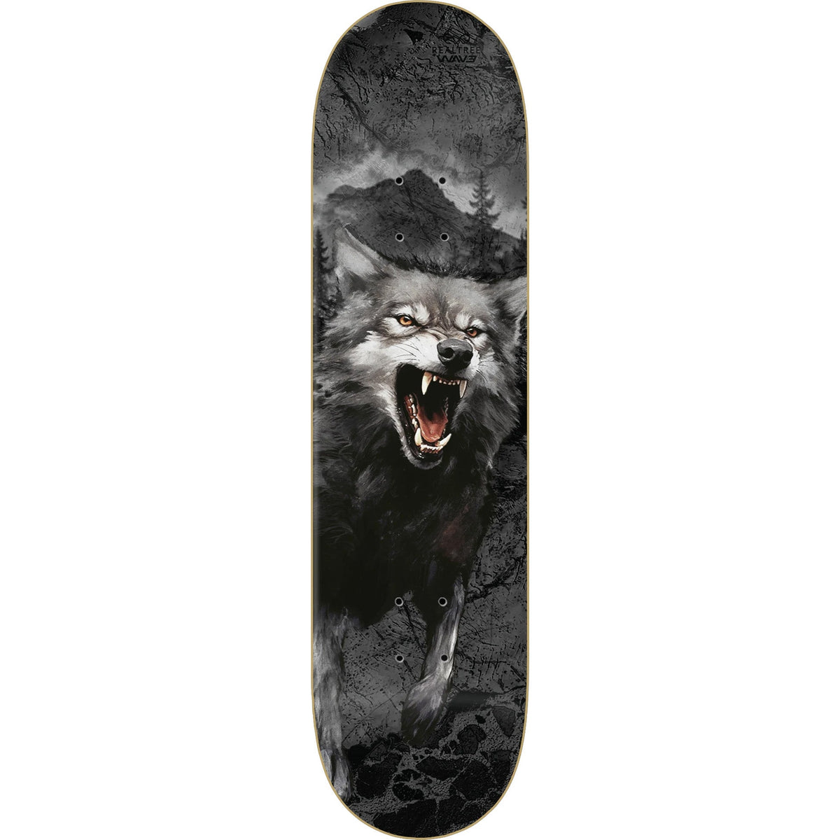 Zero X Realtree Skateboard Deck - Wolf - Thomas 8.5"