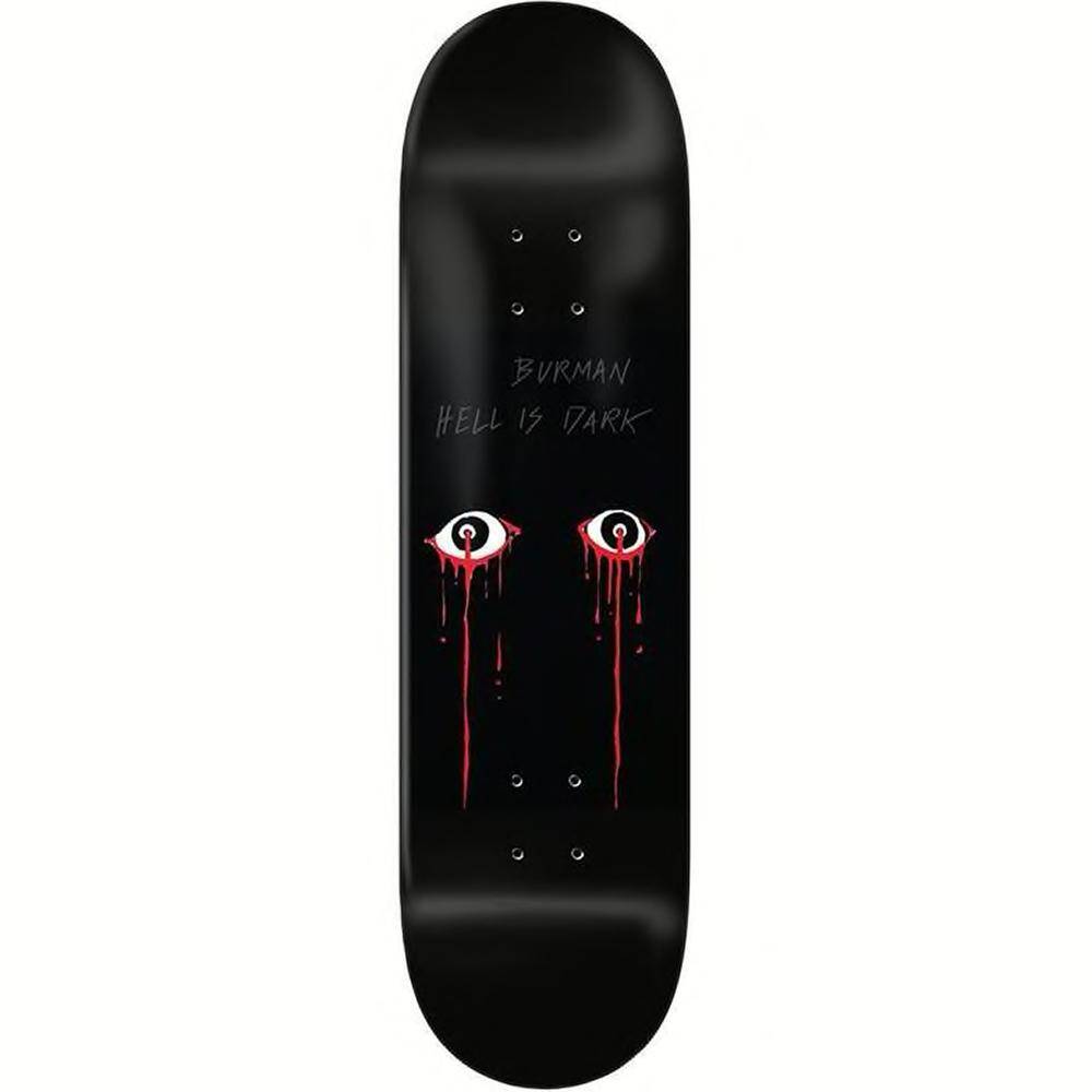 Zero Hell Is Dark Burman Skateboard Deck 8.625"