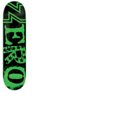 Zero Legacy Ransom Skateboard Deck - Green 8.5"