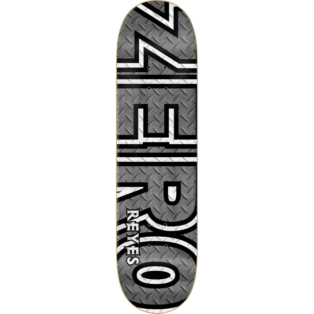 Zero Diamond Plate Bold Skateboard Deck - Reyes 8.25"