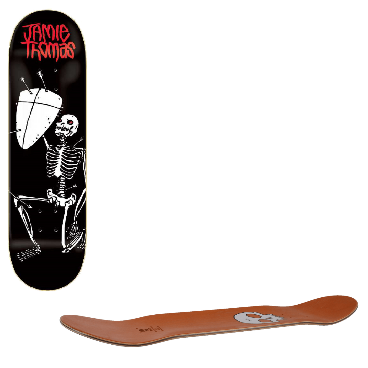 Zero Living Dead Surrender Thomas Skateboard Deck 8.375"