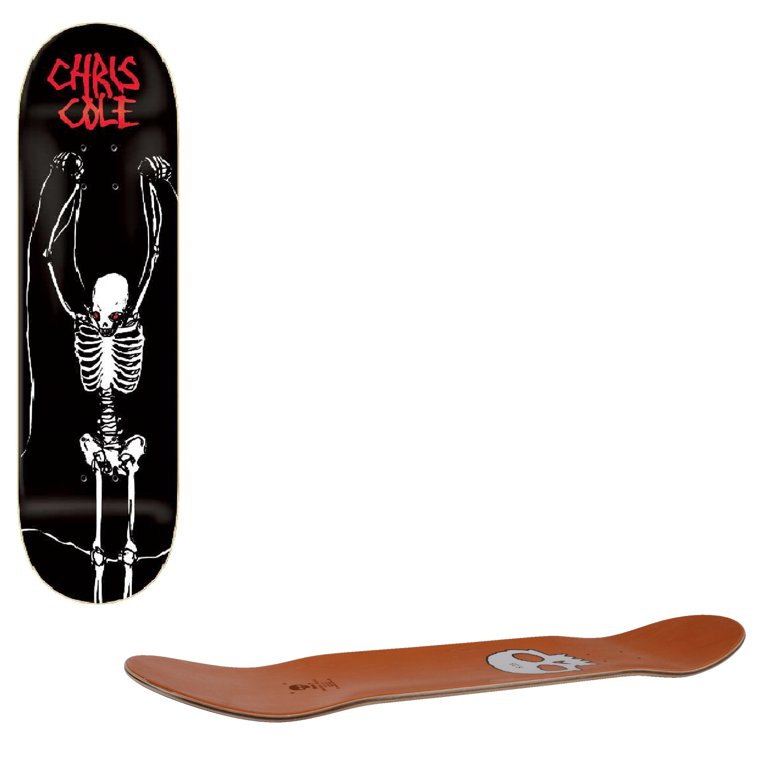 Zero Living Dead Vampire Cole Skateboard Deck 8.25"