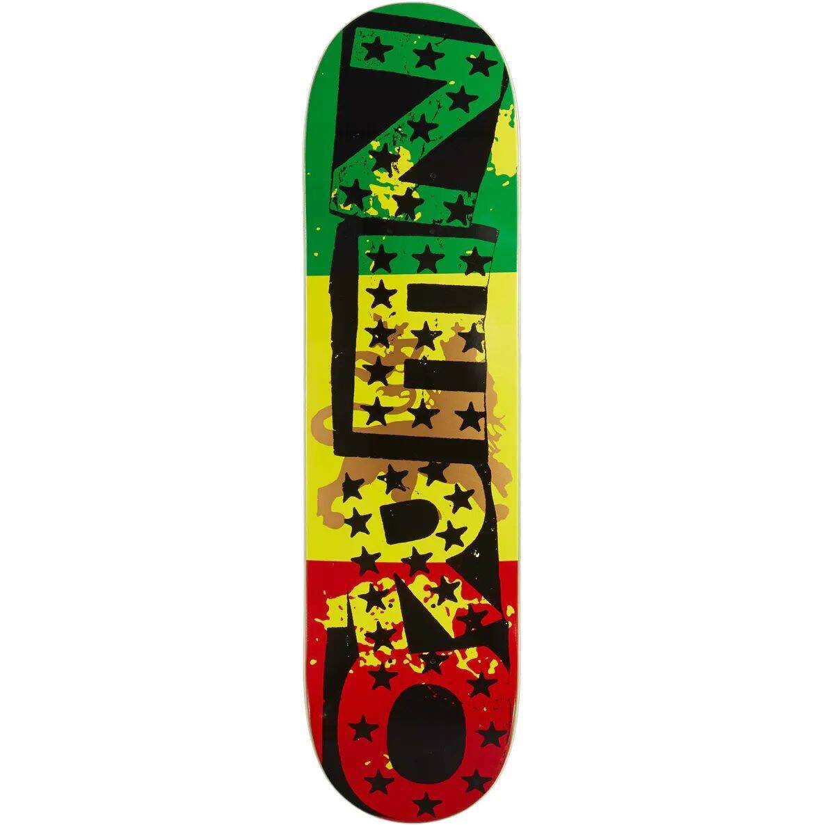 Zero Rasta Punk Skateboard Deck - Sandoval 8.25''