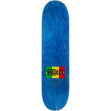 Zero Rasta Punk Skateboard Deck - Sandoval 8.25''