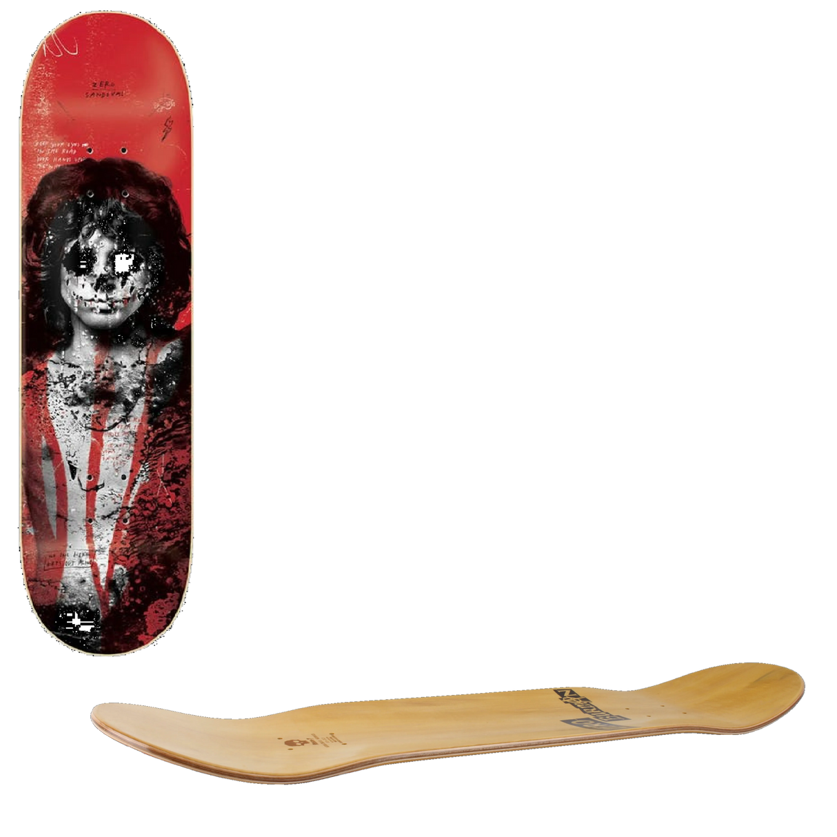 Zero 27 Club Sandoval Skateboard Deck 8.125''