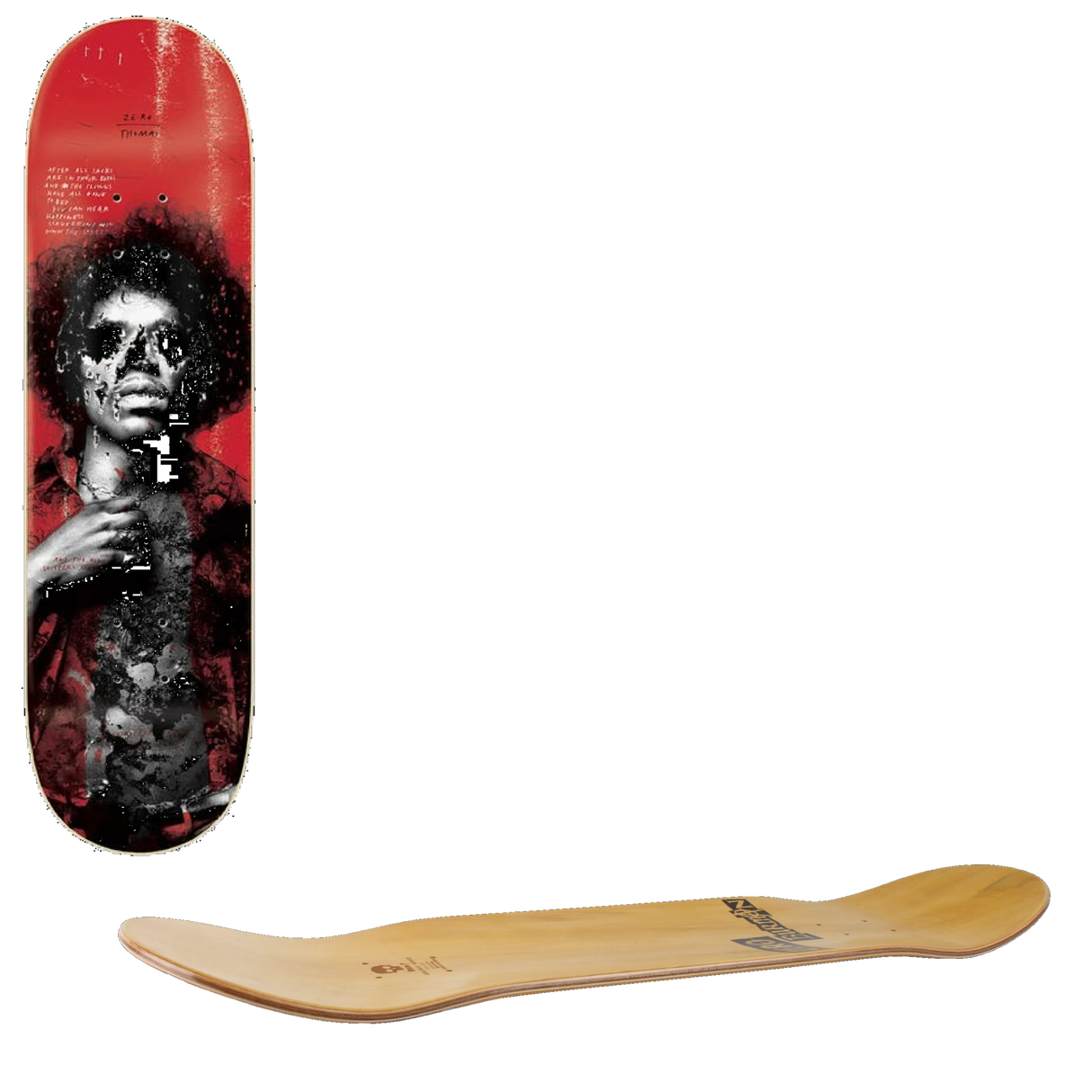 Zero 27 Club Thomas Skateboard Deck 8.5''