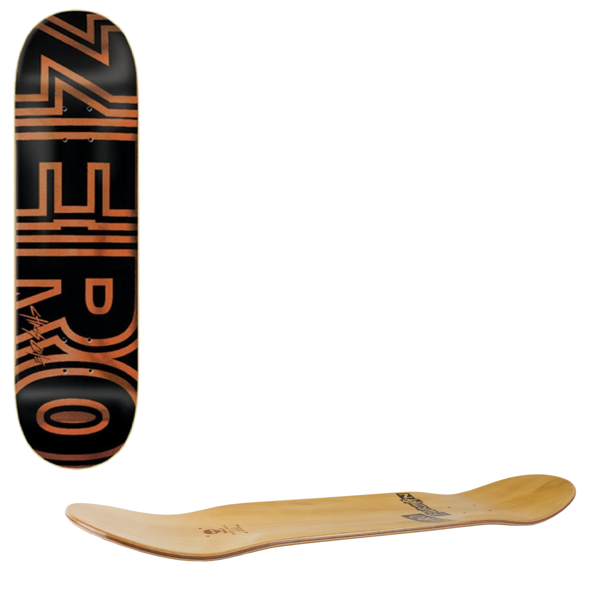 Zero Bold Cole Signature Skateboard Deck 8''