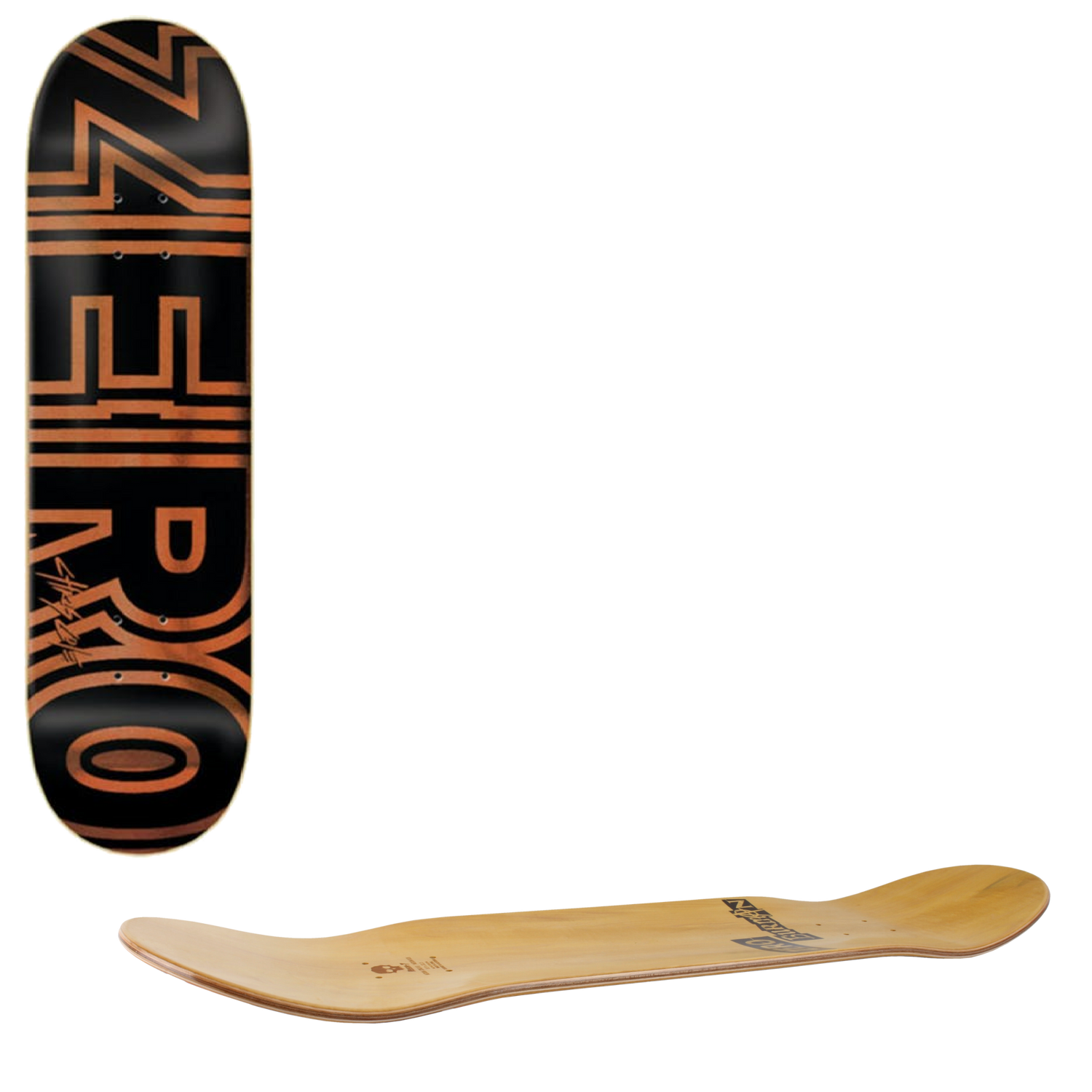 Zero Bold Cole Signature Skateboard Deck 8.25''